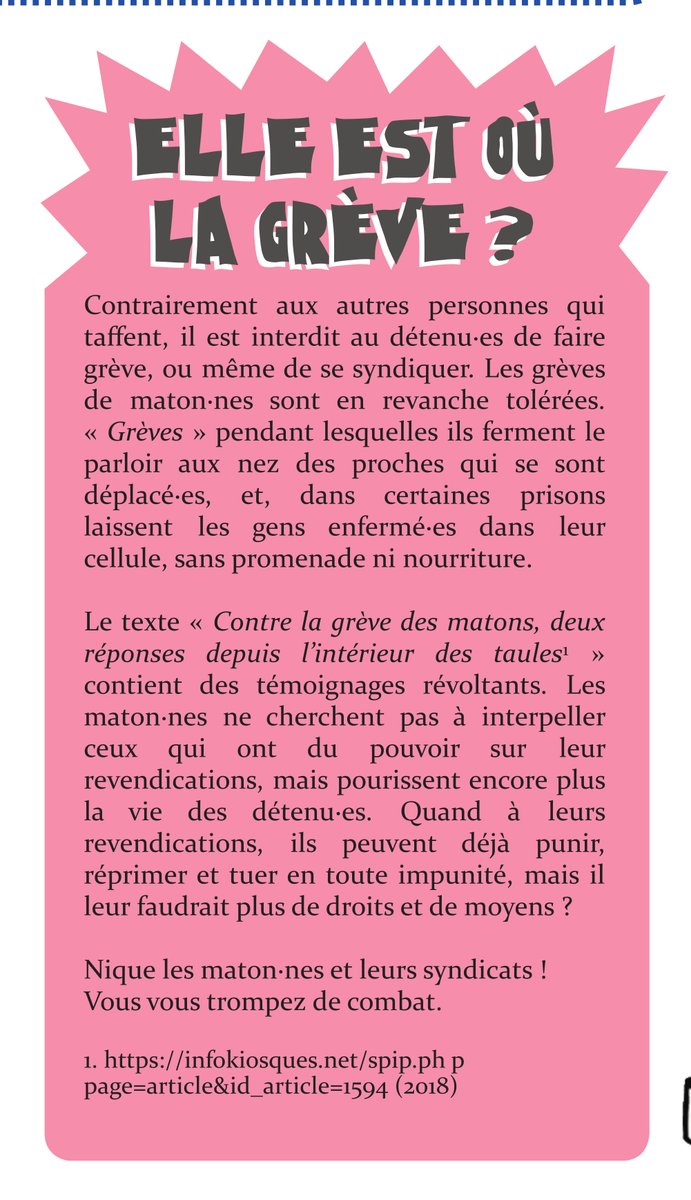 Encart elle est où la grève