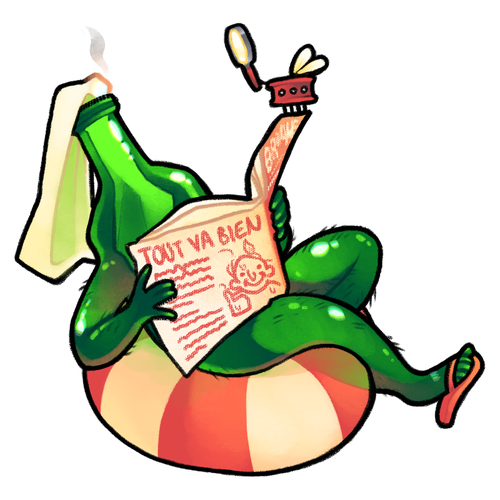 bouée cocktail tout va bien