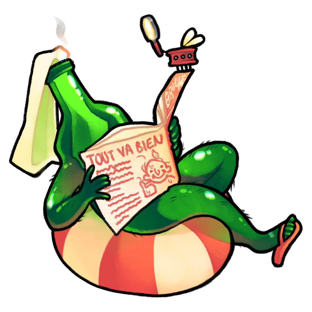bouée cocktail tout va bien