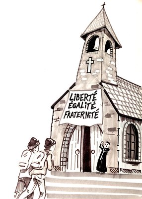 L'Église respecte mieux la devise de la France que l'État