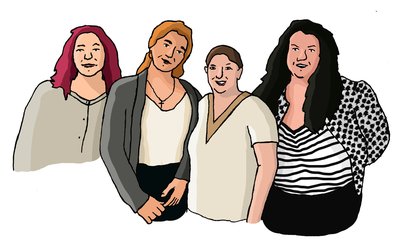 Femmes du collectif Da So Vas
