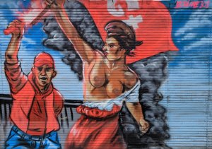 L'égalité guidant le peuple, version CGT
